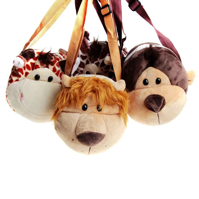 Kids Messenger Bag For Women Handbags Monkey Lion Cute Cotton Plush Kids Messenger Bag For Women Handbags Monkey Lion Cute Cotton Plush Deer S Crossbody Bags Lovely