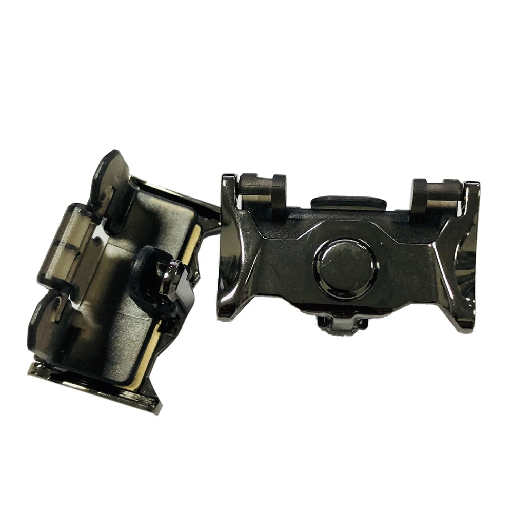 

1 Pair of Button Joystick Metal Fire Button Trigger 4 in 1 Set Kits for 5.5" Phone Gaming For Vivo Xiaomi Phone Game PUBG