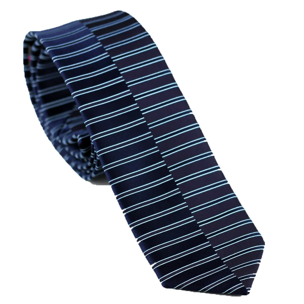Мужские галстуки для костюма, синий, половина, черный, с небесно-голубым, горизонтальный полосатый галстук, контрастный, обтягивающий галстук, 6 см, нарядные рубашки, Свадебный галстук