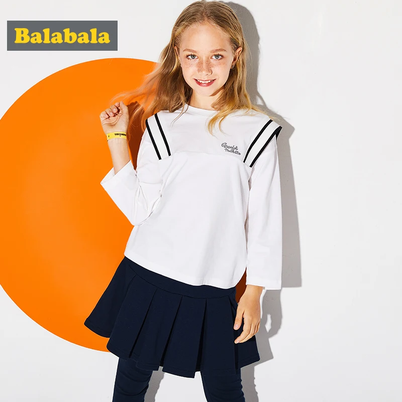 Комплекты одежды для девочек Balabala весенний Детский костюм с длинным рукавом
