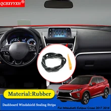 Автомобиль-Стайлинг резиновые анти-Шум Звукоизолированные пыле приборной панели автомобиля лобового стекла уплотнительной ленты для Mitsubishi Eclipse крест