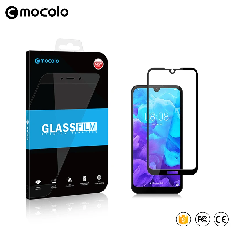 

Mocolo 2.5D 9H Full Cover Tempered Glass Film On For Huawei Honor 8S 8X 8 S X Honor8X Honor8S 3/4 32/64/128 GB Protective Screen