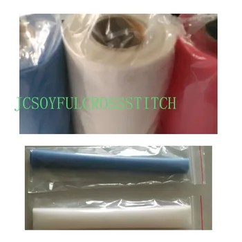 

22x10cm water soluble canvas Magic canvas cloth 14ct cross stitch fabric disappear in water handmade embroidery clothes