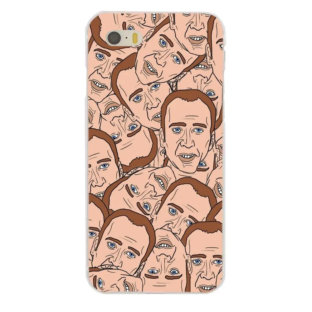 Мягкий чехол отличный Actor Man Nicolas Cage для Galaxy A3 A5 A7 On5 On7 2015 2016 2017 Grand Alpha G850 Core2 Prime S2