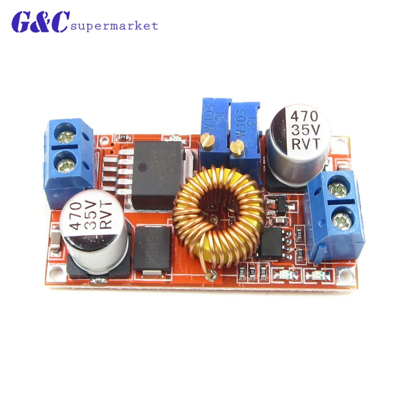 

Original 5A DC to DC CC CV Lithium Battery Step down Charging Board Led Power Converter Lithium Charger Step Down Module XL4015
