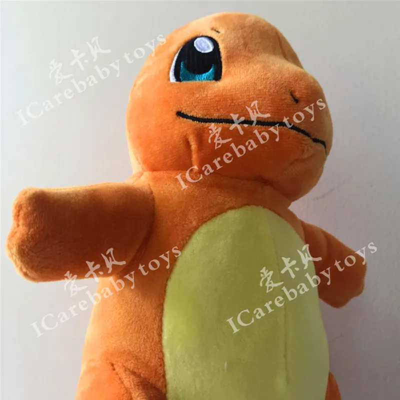 Новое поступление 22 см аниме мультфильм XY slee Charmander Squirtle Bulbasaur плюшевые игрушки