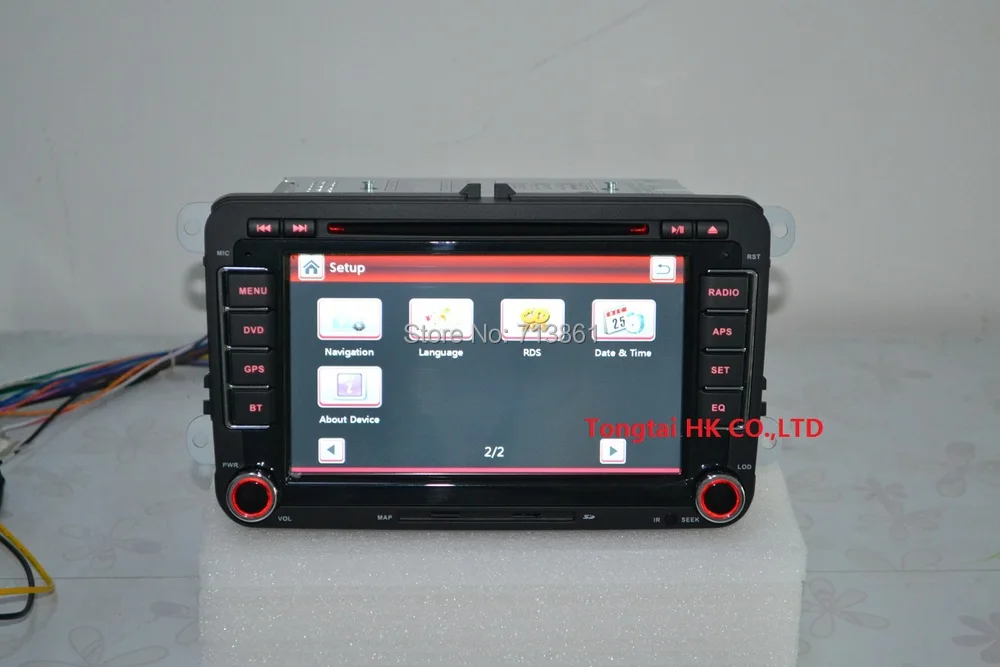 Clearance 7"for VW caddy,Tiguan,PASSAT B6,JETTA Car DVD Player near original,GPS navigation,ipod,rds,3g,wince6.0,English,russian,spanish 12