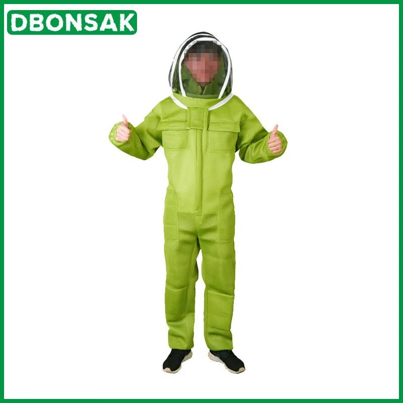 

1 Set Beekeeping Suit For Bee Keeper Professional Equipment Air Conditioning Clothing Protective Beehive Breathable Anti Bee
