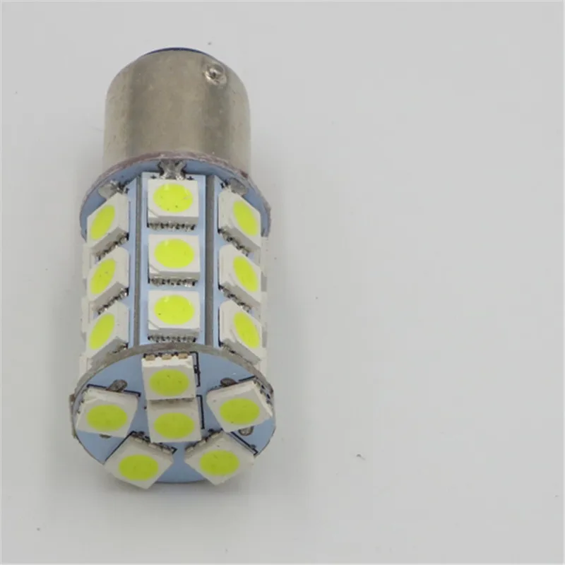 2 шт. BAY15D Яркий Белый 1157 P21/5 W Автомобильные 27 5050-SMD светодиодный стоп лампы стоп сигнала Настенные светильники 12V 24V