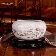 Изучение керамических изделий под старину "снег"-это "четыре драгоценности Эрудита" фарфоровые изделия маленькие украшения