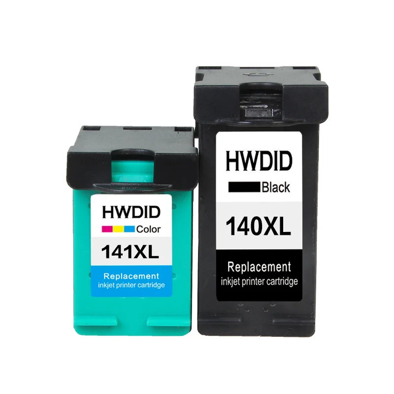 Сменный чернильный картридж HWDID 140 141XL для hp/HP 141 hp Photosmart C4283 C4583 C4483 C5283 Deskjet D4263|ink