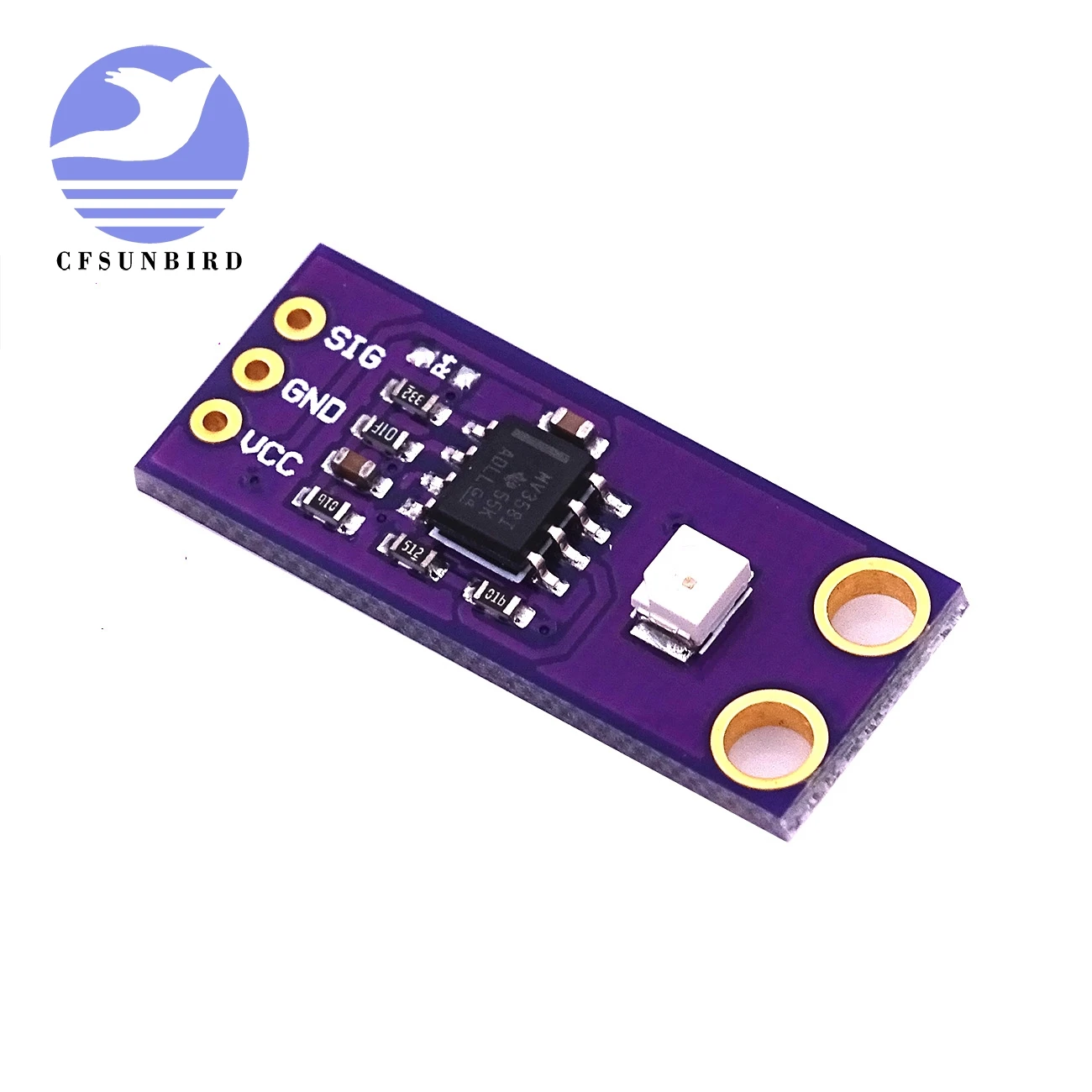 CFsunbird 5pcs GUVA-S12SD UV Detection Sensor Module Light 240nm-370nm | Электронные компоненты и принадлежности