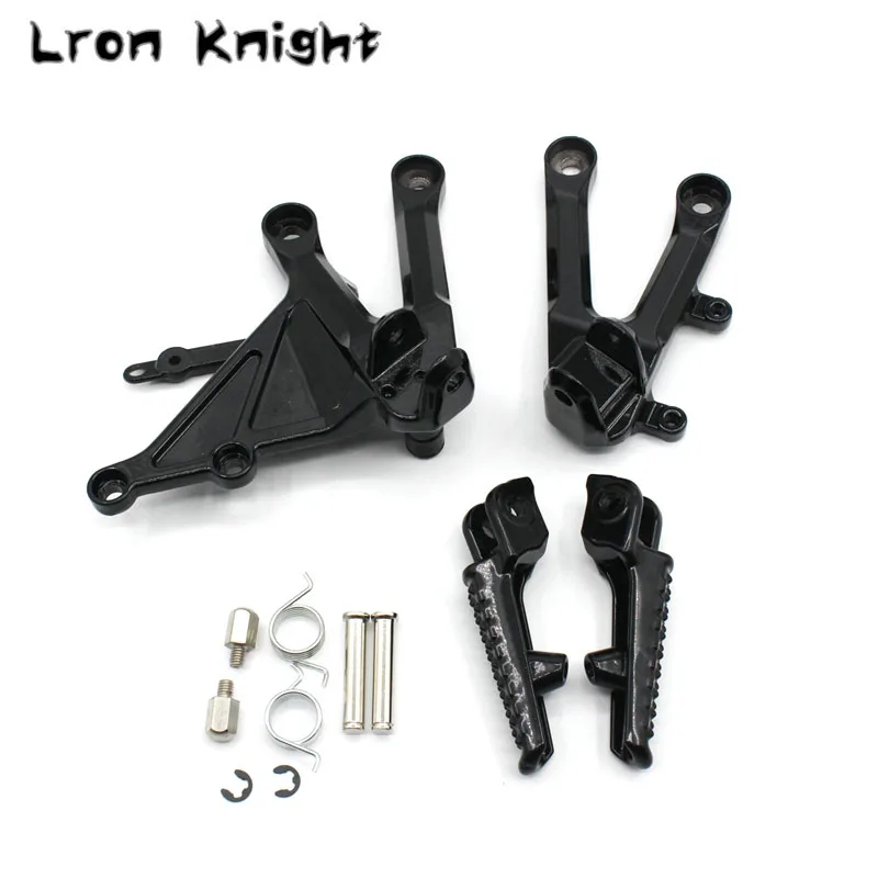 

For HONDA CBR1000RR CBR 1000RR CBR1000 RR 2004 2005 2006 2007 Motorcycle Footrests Front Foot Pegs Pedals Rest Footpegs Bracket