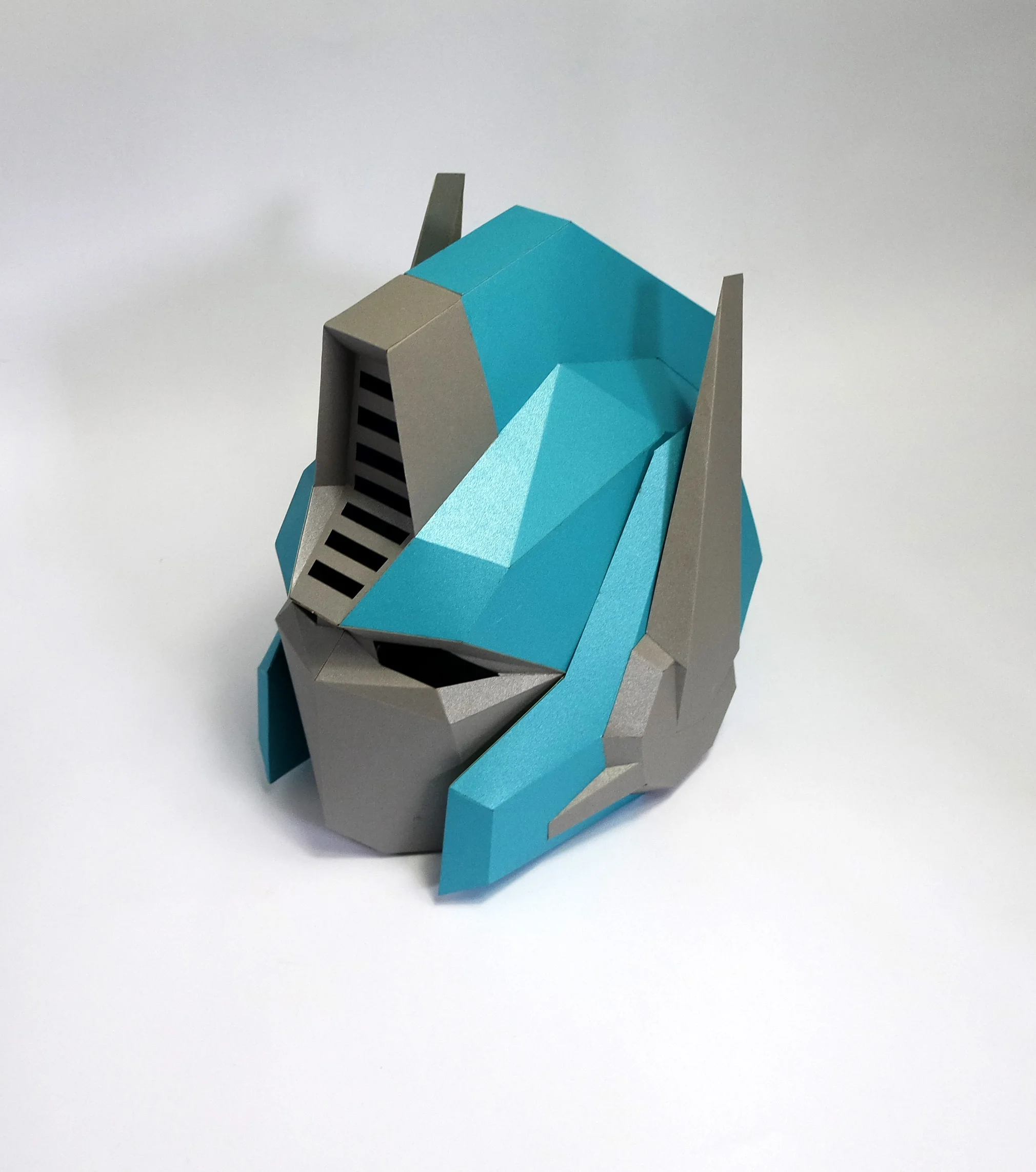 Бумажная 3d маска Оптимус Прайм костюм сделай сам модель бумажного ремесла