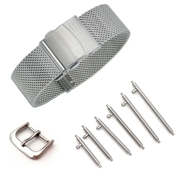 

10Pcs Stainless Steel Watch Band Strap Pin Bar Quick Release Watch Band Spring Bars 12-22mm