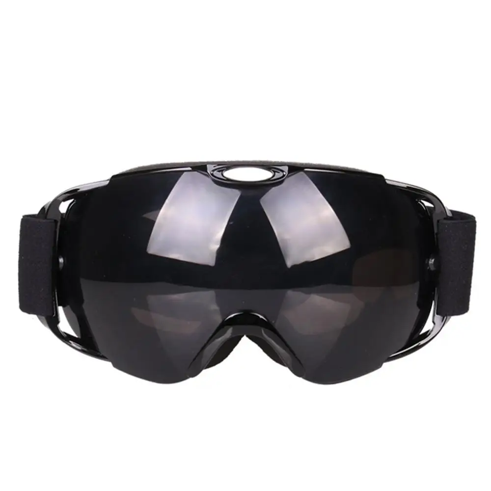 Новое поступление профессиональные лыжные очки двухслойные противотуманные большие Лыжные маски очки для катания на лыжах сноуборде очки - Color: Yellow