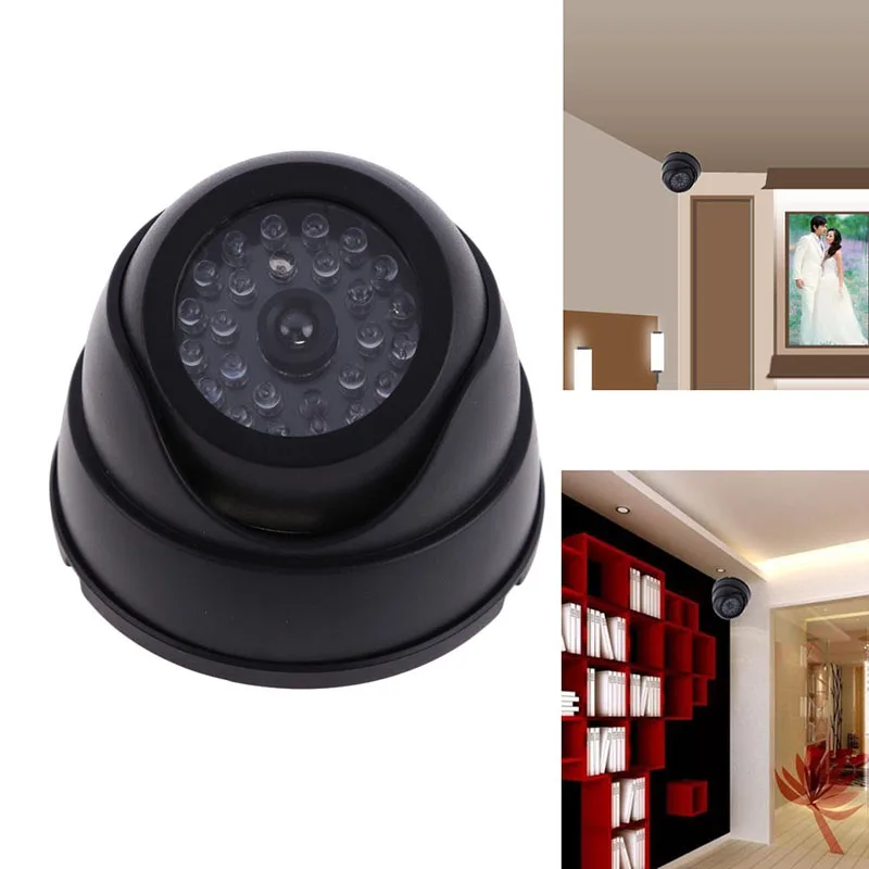 Outdoor CCTV Fake IP Camera Dummy Surveillance Security Dome Mini
