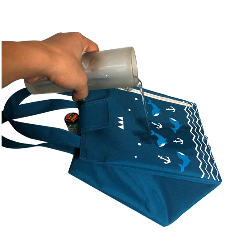 Новая сумка для пикника тепловой мешок Lancheira сумки для ланча сумка для хранения коробок цветы изолированная сумка-холодильник