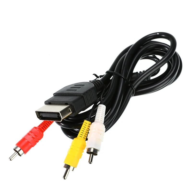 

1.8m AV Audio Video Composite Cable Cord Adapter Converter Connector Component Lead RCA For XBOX CLASSIC