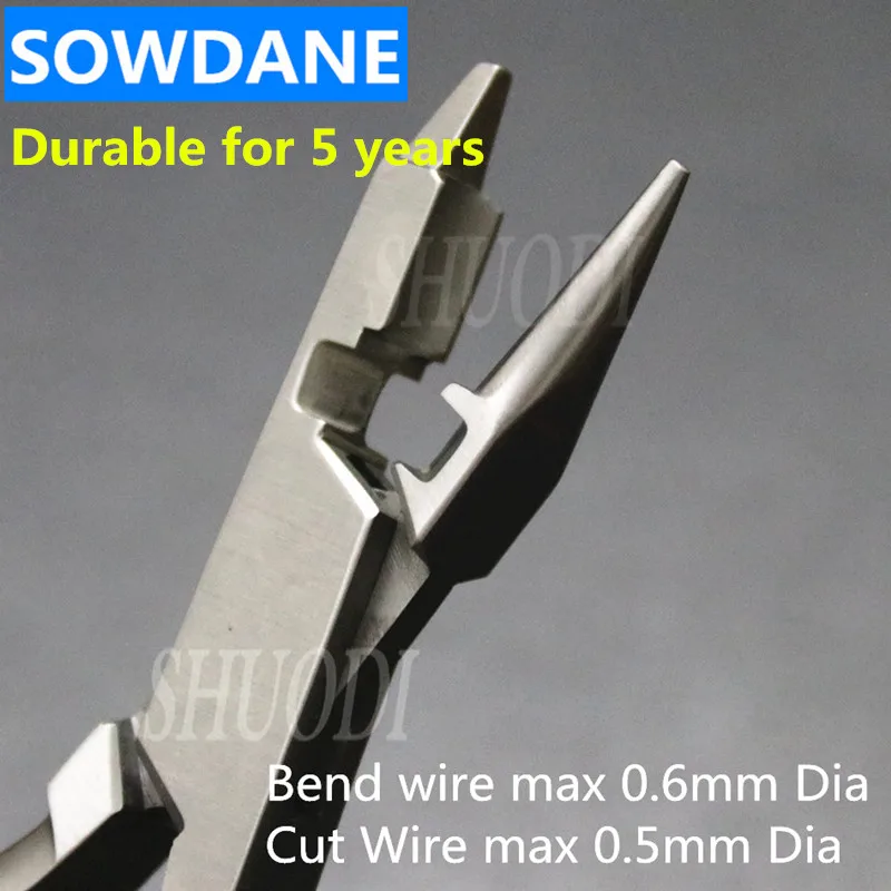 

Dental Orthodontic Round Rectangular Wire Bending Forming with T/C Cutter ( Max 0.6mm) Instrument