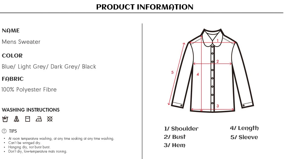 wool sweater men