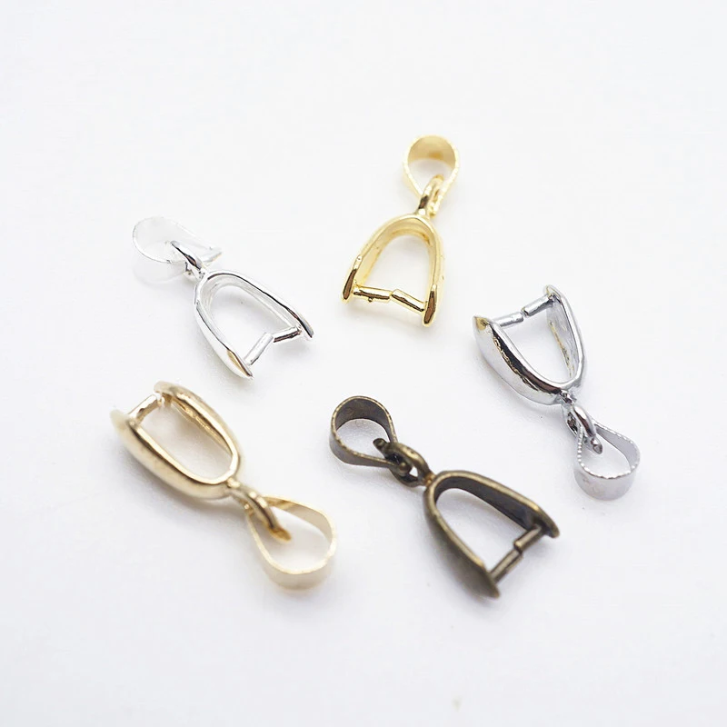 Buy 20pcs/lot 14 16 20mm Pendants Clasps Clips Bails