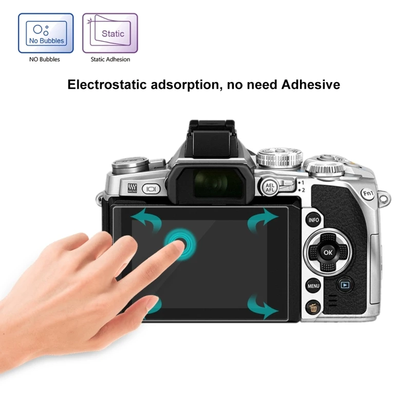 PULUZ для цифровой камеры Olympus EM1 Стекло пленка Камера 2.5D изогнутость 9 H твердость закаленного стекла Стекло Экран протектор для Olympus EM1 Дисплей гвардии
