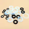 100pcs M2 M2.5 M3 M4 M5 M6 M8 M10 M12 White Black Plastic Nylon Flat Washer Plane Spacer Insulation Gasket Ring For Screw Bolt ► Photo 2/6