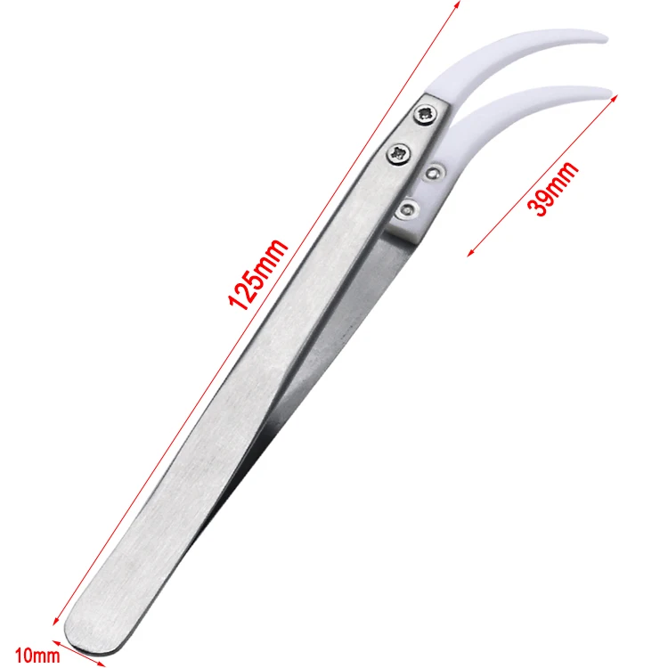 Керамический Пинцет термостойкий Непроводящий корпус из нержавеющей стали многофункциональный комплект ручных инструментов