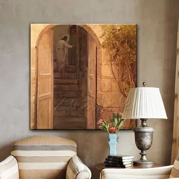 

Jesus Christ Jesus Canvas Posters and Prints Wall Art Pictures for living room Home Decor cuadros decoracion Oil painting 0016