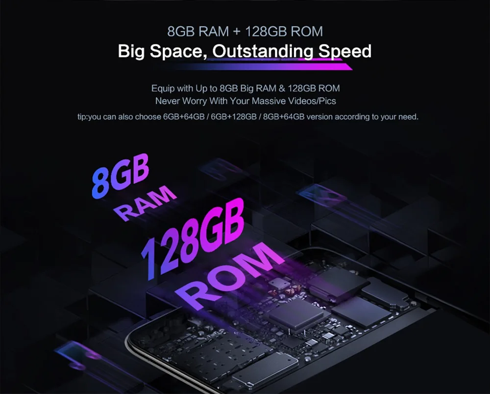 ddr4 ram Stock Vivo IQOO Neo Smart Phone Snapdragon 845 8G 128G Octa Core celular 6.38" 3Cameras 4500mAh 22.5W Flash Charge Mobile phone laptop 8gb ram