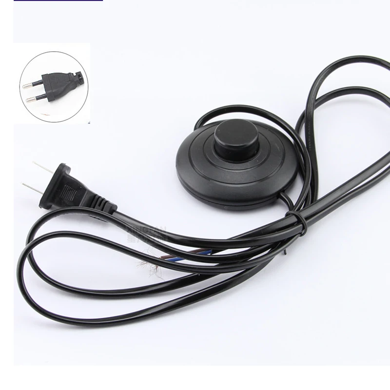 Foot Switch line floor lamp / Table lamp / wall lamp universal plug wire Hotel high quality