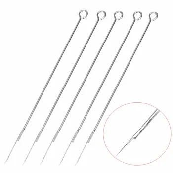 

50PCS Round Liner Tattoo Needles Disposable Sterilized individual Package 304 Medical Stainless Steel with RoHS - RL Series