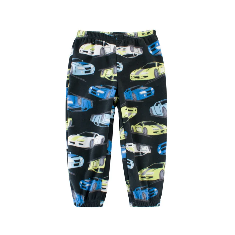Girls boys cotton Fleece Pyjamas cartoon toddler sleepwear Pajamas children clothing pijamas kids Leisure wear Autumn pants