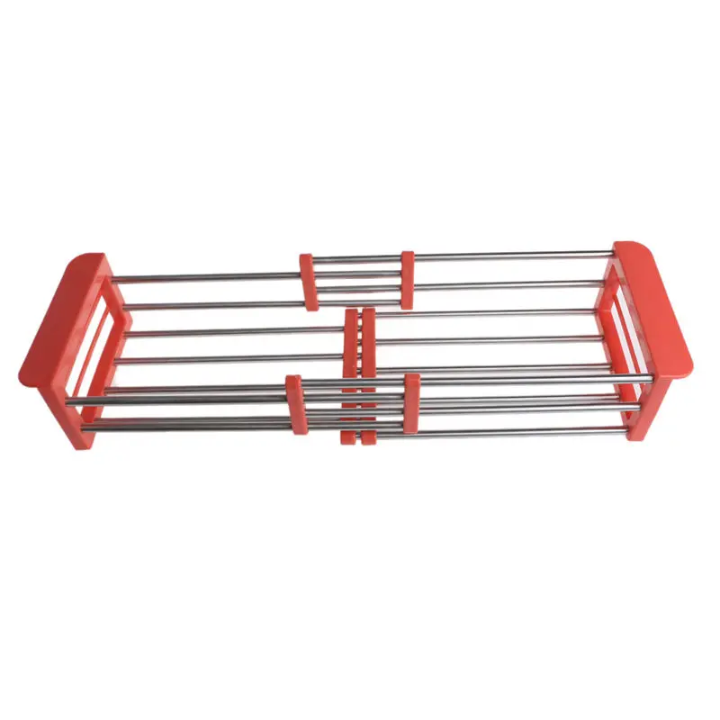 JX-LCLYL Stainless Steel Dish Drying Rack Drainer Kitchen Holder Tray Organizer Storage
