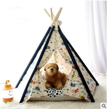 

2017 PASAYIONE Kawaii Pet Products For Dog Beds For Large Dogs Puppy Dog Bed Mat For Animals Puppy Tents Pet Supplies House Dec