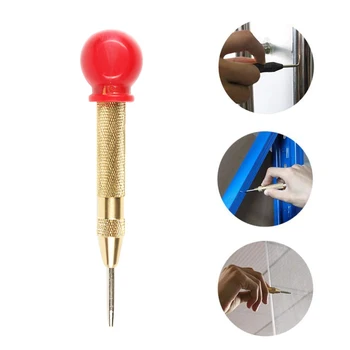 

1 Pc 5 Inch Automatic Center Pin Punch Spring Loaded Marking Starting Holes Tool