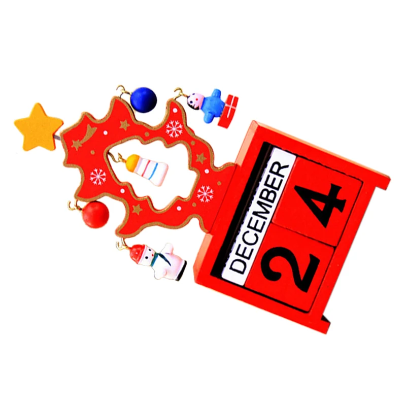 Min Wooden Christmas Calendars Christmas Decoration For Home Xmas