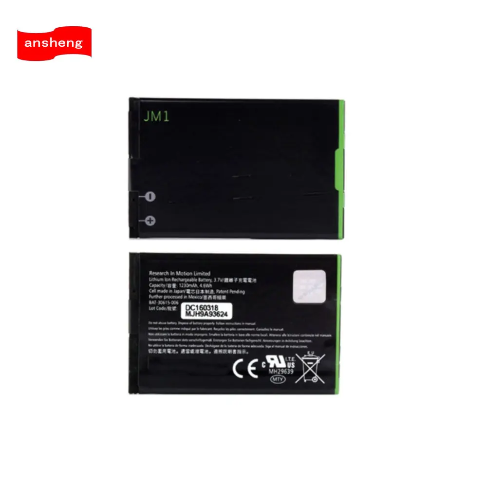 Высокое качество 1230mAh JM1 батарея для Blackberry 9900 9930 9850 9860 9790 мобильного телефона |