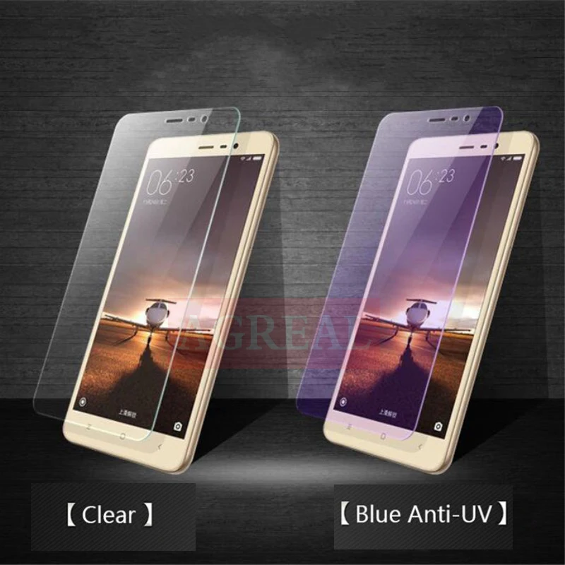 3pcslot 9H Frosted Tempered Glass For XiaoMi RedMi Note 3 pro Note3 5.5 Screen Protector No Fingerprint Matte Glass Protective (2)