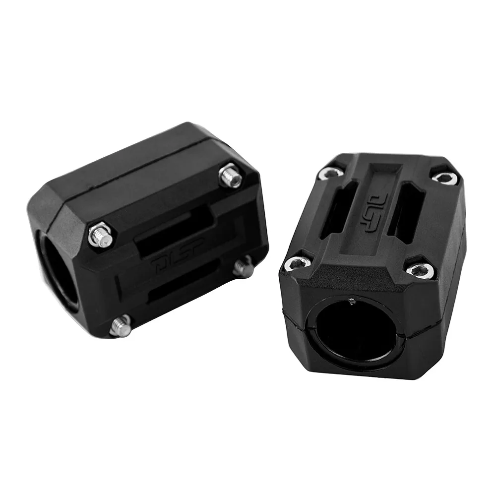Universal Motorcycle Crash Bar Protectors – 22/25/28mm, POM, Fits BMW GS, Africa Twin, V-Strom & More