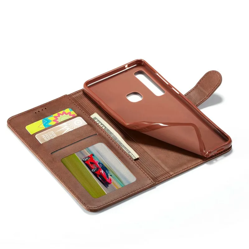 

Luxury Leather Flip Case For Samsung A9s/A9/A750/A5/A7/A8 plus 2018 Fundas Etui Protective Wallet Phone Cover accessories Coque