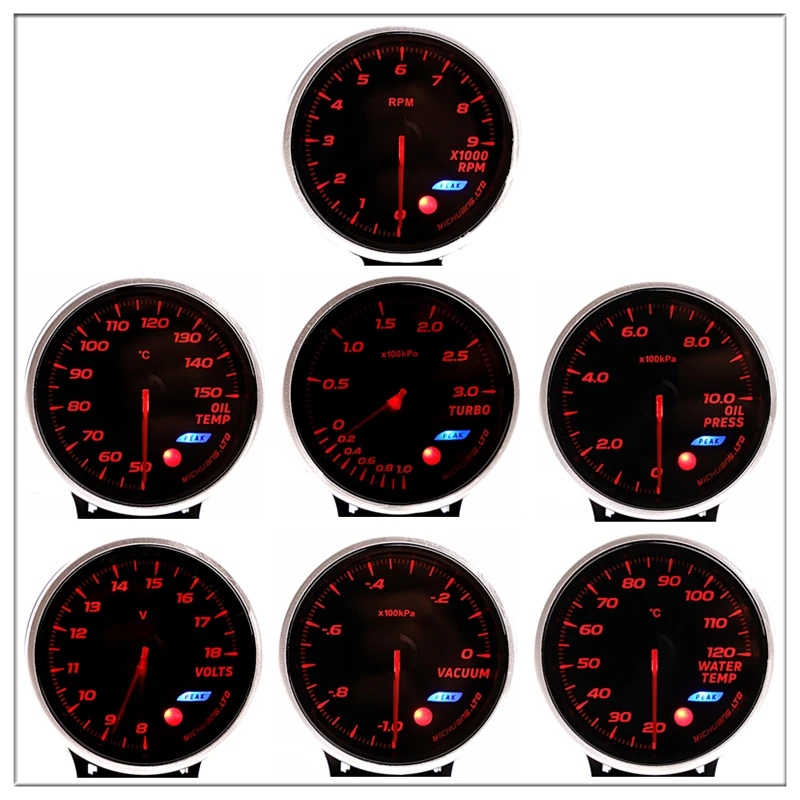 Boost Gauge 60 mm for BMW E 30 34 36 38 39 46 53 60 82 83 87 90 92 F 11