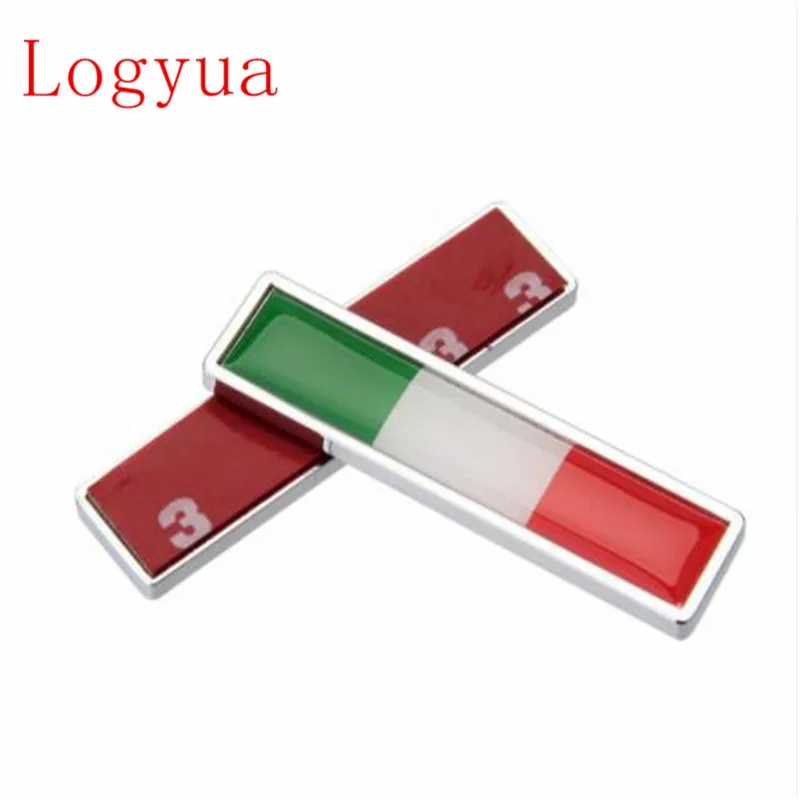 

Car Sticker Metal Nation Flag Emblem For UK USA Italy Russia France Germany Spain Portugal Canada Brazil Flags 200pcs= 100pair