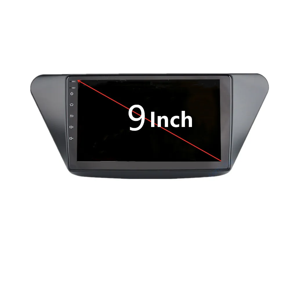 Excellent Android 8.1 9 inch 2.5D Car DVD Multimedia video Player For Lifan X50 2din Car Radio GPS Navigation  Bluetooth radio wifi DAB+ 3