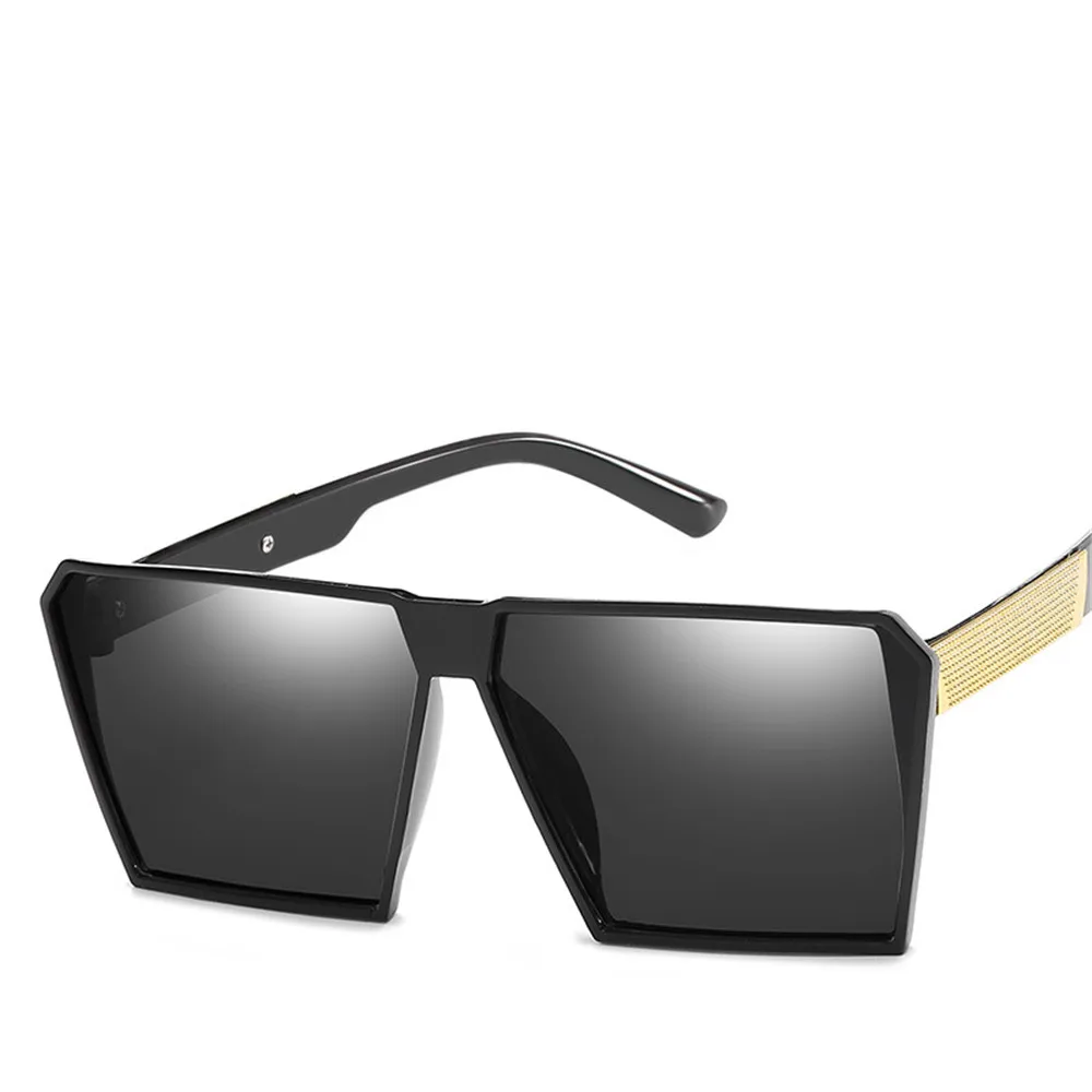 ZXRCYYL солнцезащитные очки для мужчин/женщин брендовый дизайн, квадратные оправы для вождения, мужские солнцезащитные очки, мужские Ретро Дешевые Роскошные Oculos - Цвет линз: C1