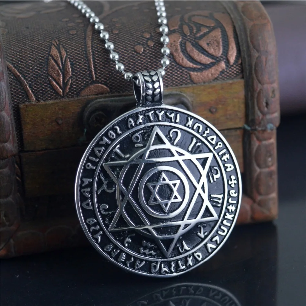 

Magen David Pendant Star of David Jewish Necklace silver unisex Necklace