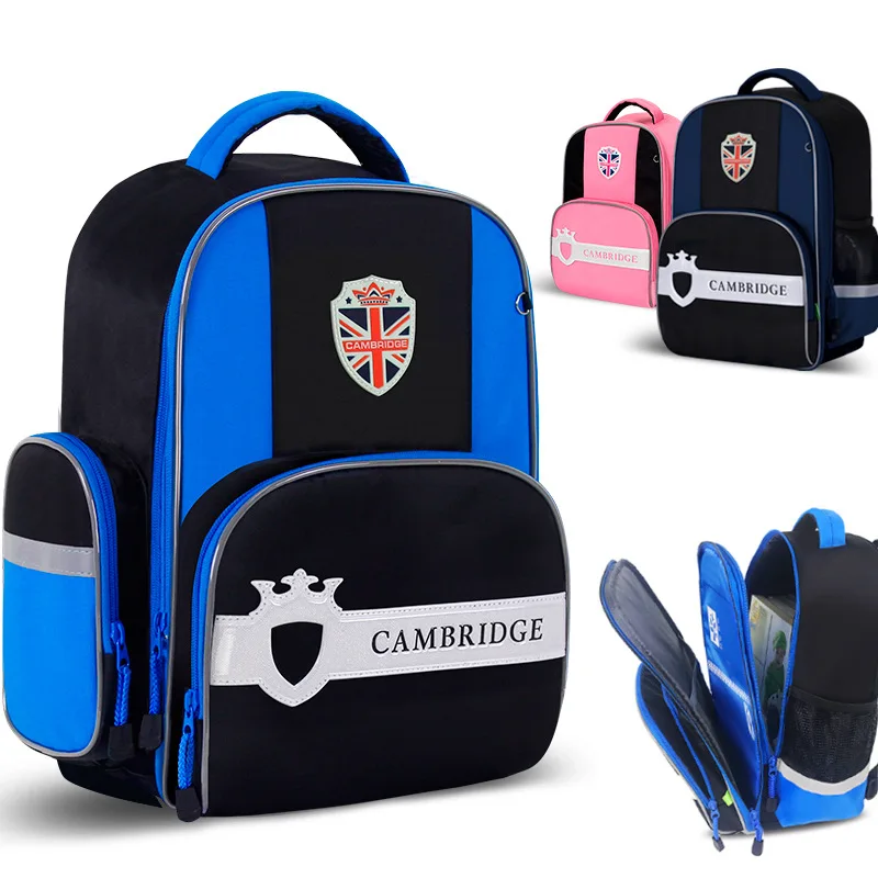 

Brand Design Kids bag Orthopedic backpack Children Backpacks Safety School Bags For Teenage Girls Boys SchoolBag mochila escolar