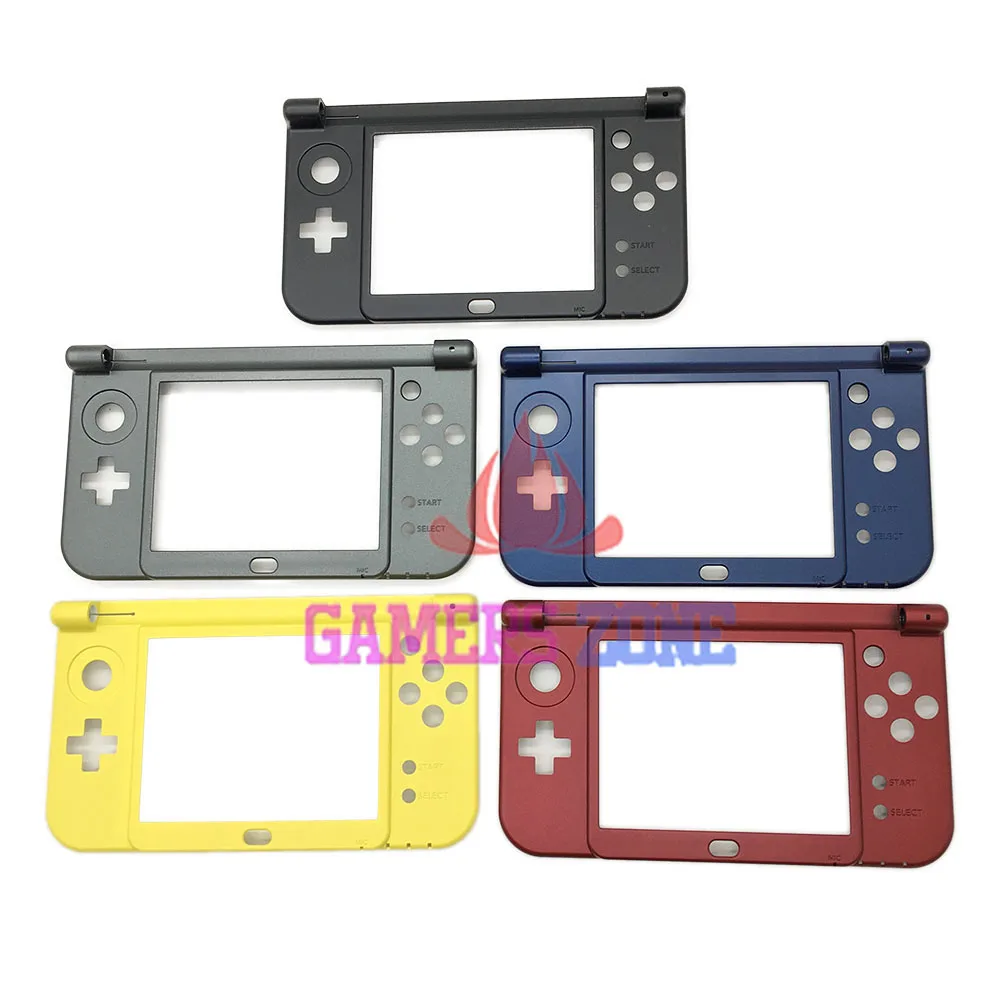 Verison для nintendo new 3DS XL запасная шарнирная часть черная Нижняя средняя оболочка/Корпус чехол