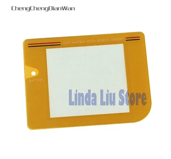 

ChengChengDianWan 5pcs Yellow plastic protector screen lens for Gameboy GB DMG replacement